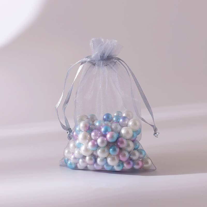 Picture of Grey Organza Bags