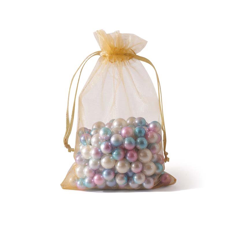 Picture of Gold Organza Bags 