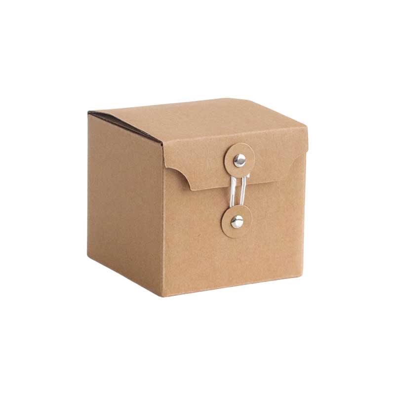 Picture of Candle Boxes Packaging - Brown Cardboard 95×95×90