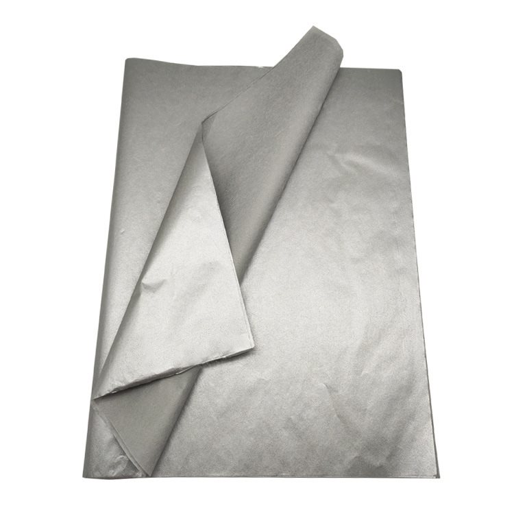 Picture of Metallic Silver Tissue Paper