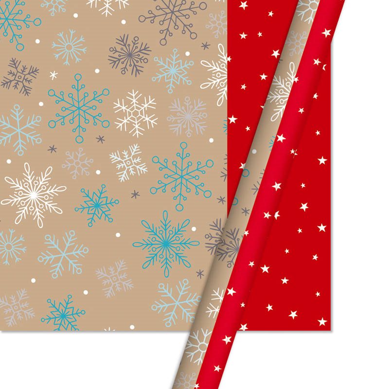 Picture of Christmas Wrapping Paper With Cute Patterns
