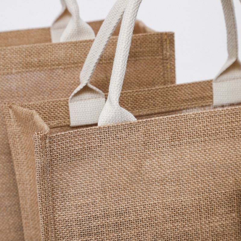 Picture of Small Jute Bag with Handles