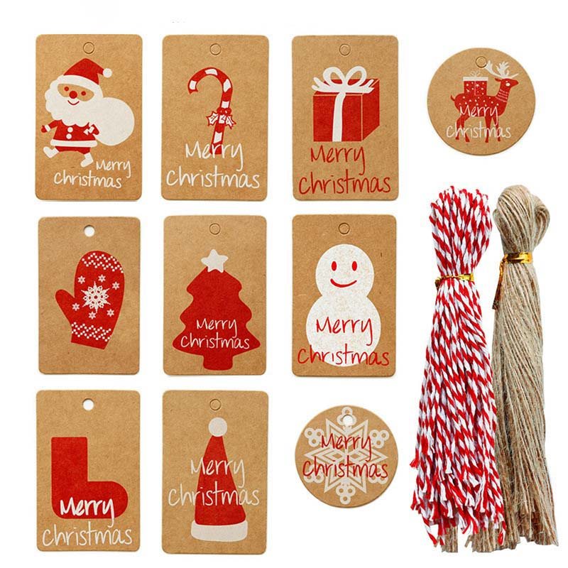 Picture of Kraft Christmas Gift Tag