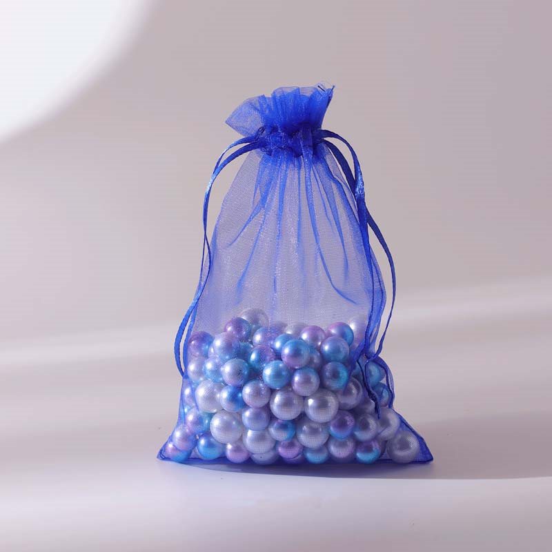 Picture of Royal Blue Organza Bags