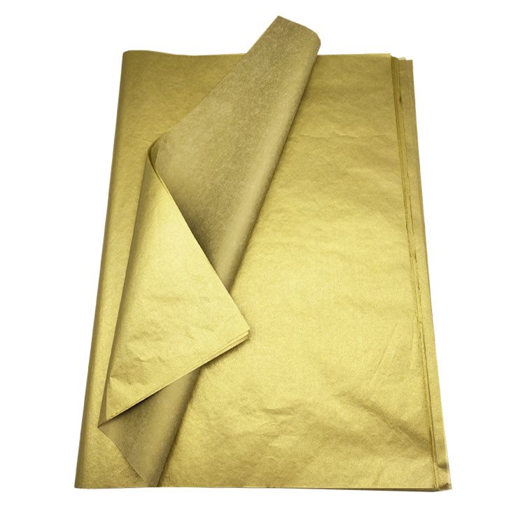 Picture of Metallic Gold Tissue Paper