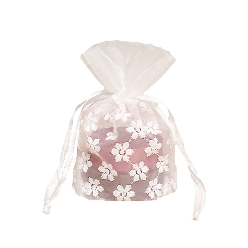 Picture of Floral Embroidered Organza Bags
