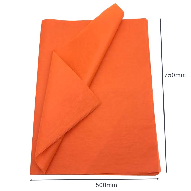 Picture of Orange Tissue Paper Bulk