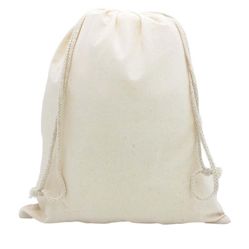 Picture of Large Calico Drawstring Bags size 600mmx500mm