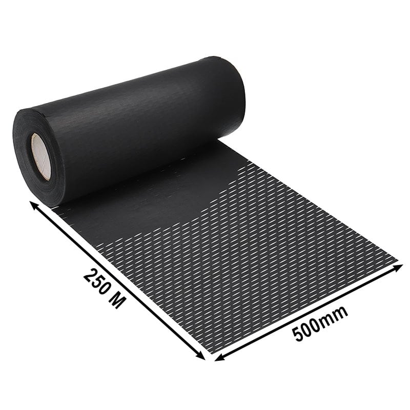 500mmx250M Black Honeycomb Packaging Paper Roll